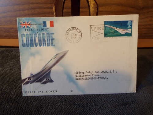 First flight concorde fdc - first,
