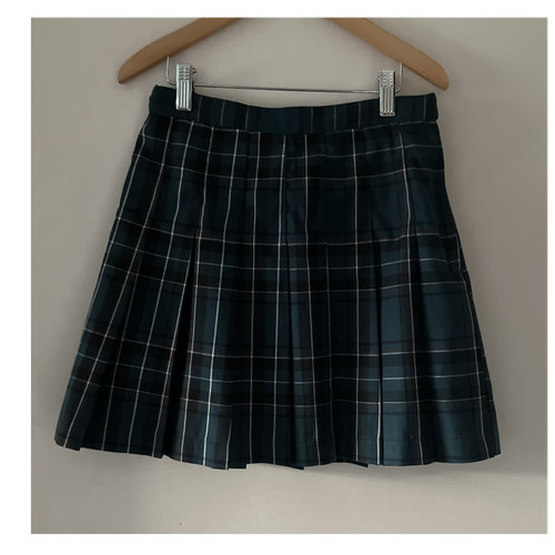 Girls plaid pleated short - girls,