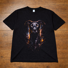 Black Labrador Dog Graphic T