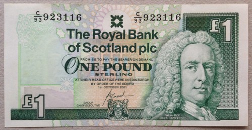 Royal bank scotland 1 - royal, £1