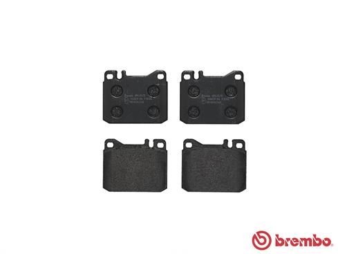 Front brake pad set - front, fits