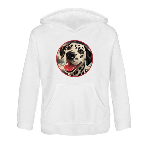 Smiling dalmation dog - dalmation, dog'