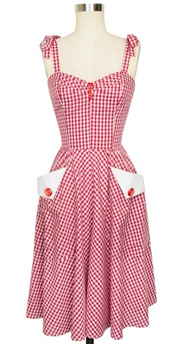Trashy diva lucy red gingham - lucy,
