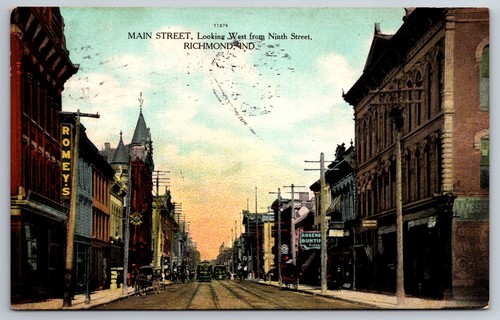 Richmond indiana main - richmond, street