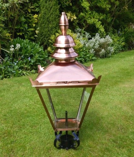 Victorian garden street lamp - street,