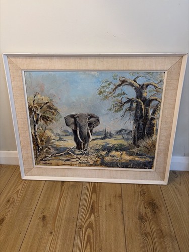 Vintage signed original oil - vintage,