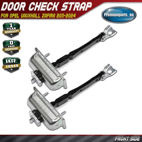 Door hinge stop - 2x, strap