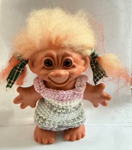 Vintage 1960s dam troll - 1960s, doll