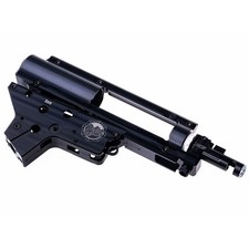 Retro Arms Airsoft V2 CNC Split Gearbox 8mm with Intergrated Hop Unit Chamber