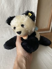 Sleeping Steiff Floppy Panda - 30cm/12in - old/antique/teddy/bear