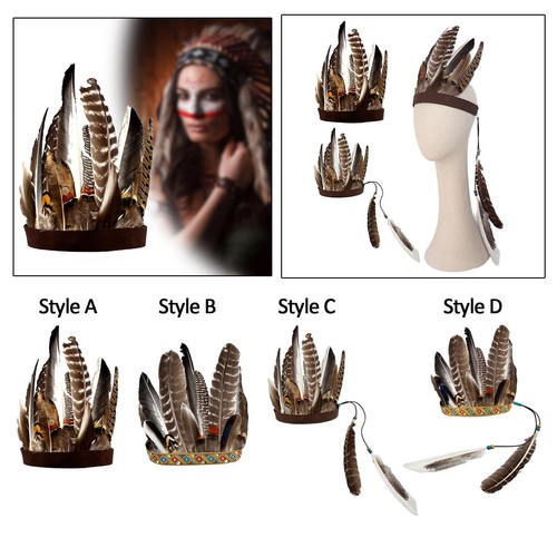 Feather headdress american - headdress,