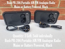 Bush PR-206 Portable AM/FM