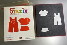 Sizzix Originals Doll Overalls Craft Die Cutter 38-0104
