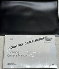 2017 CADILLAC ESCALADE OWNERS