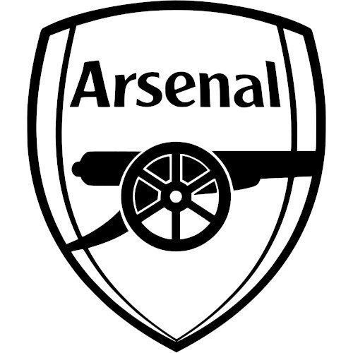 Arsenal die cut - -, decal/