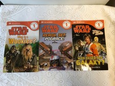 DK  Readers Level 1 Star Wars x 3 What is a Wookiee,Who saved the Galaxy Podrace