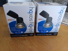 LOT A. 2 NEW, BOXED & UNUSED, SAXBY 50W DIMMABLE SHEILD PLUS DOWNLIGHTERS