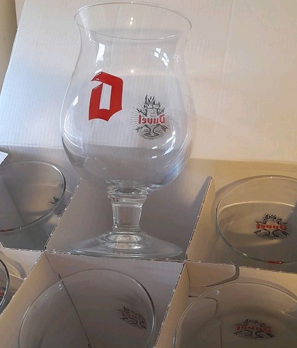 Duvel beer glasses set - beer,