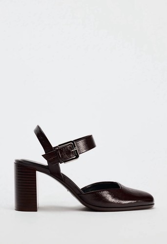 Zara block heel shoes - zara,