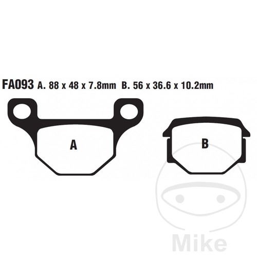 2913 standard brake pads - 2913-standard,