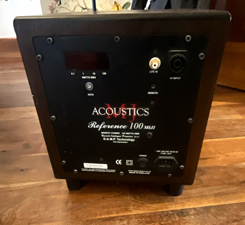 Acoustics reference 100 - mj,