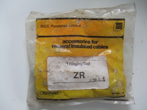 Pyrotenax ringing tool - ringing, cable