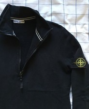 Stone Island Quarter Zip 100%