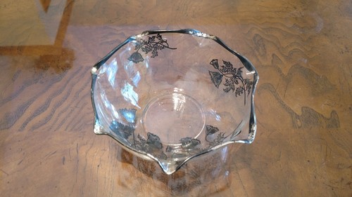 Glass bowl hand - bowl,