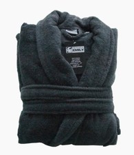 Terry Towelling Bath Robe Bathrobe XXXL 100% Cotton Huge Chest Size 67" - 70" 