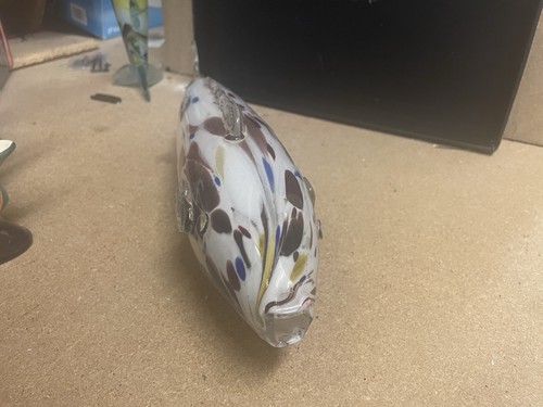 1970 murano glass fish - 1970,