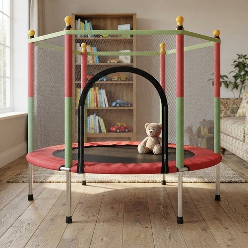 Heavy duty 140cm trampoline - heavy-duty,