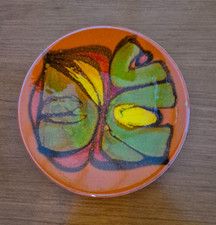 Poole pottery orange delphis - orange, 'delphis'