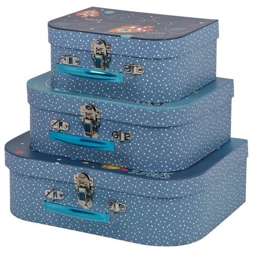3pc kids suitcase luggage set - kids,