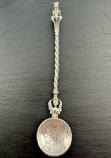 Antique Silver Coin Bowl