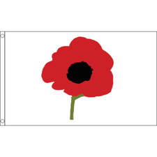 8ft 5ft 3ft Red Poppy Lest We Forget Flag Table Hand Flags Bunting Scrunchie
