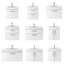 Nuie Athena Wall Mounted Basin