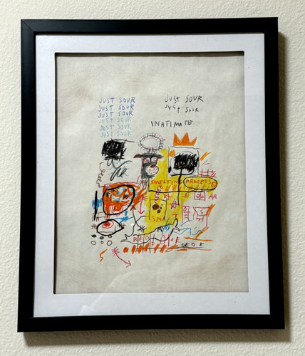 Jean michel basquiat drawing - jean-michel,