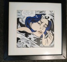 Roy Lichtenstein "Drowning
