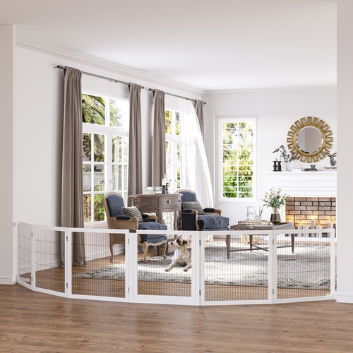 Wooden pet gate - pet, gate,