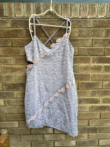 Topshop lilac lace cami dress - topshop,
