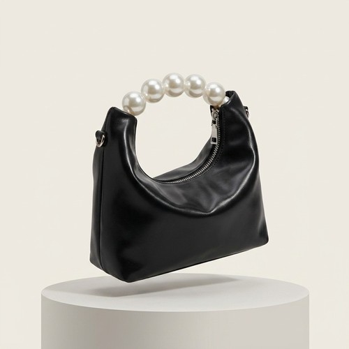 Women pearl handle clutch - women's,