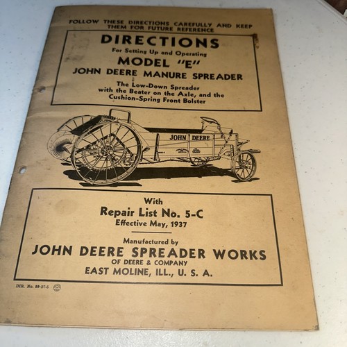 John deere model manure - model,