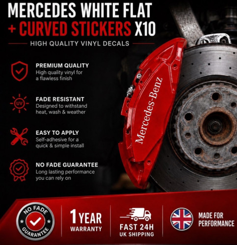 10x mercedes brake caliper - brake,