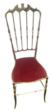 50s Chiavari Brass Chair By