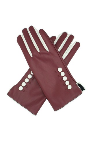 New buttons gloves - new, women
