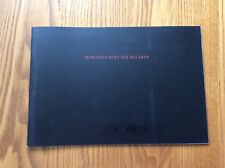 MERCEDES McLAREN SLR AMG 5.5L V8 BROCHURE 09 /  2004 ENGLISH EXC COND