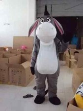 Donkey Mascot Costume Suit Cosplay Party Game Dress Outfit Halloween Adult