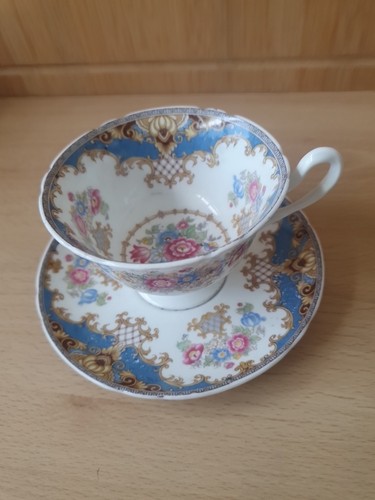 Shelley sheraton tea cup and - shelley,