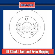 2x Brake Discs Vented For BMW X5 E53 4.6 is Borg & Beck Front 34116756847