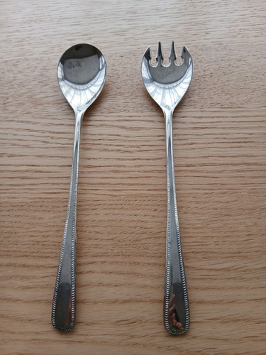 Vintage inch salad - salad, spoon